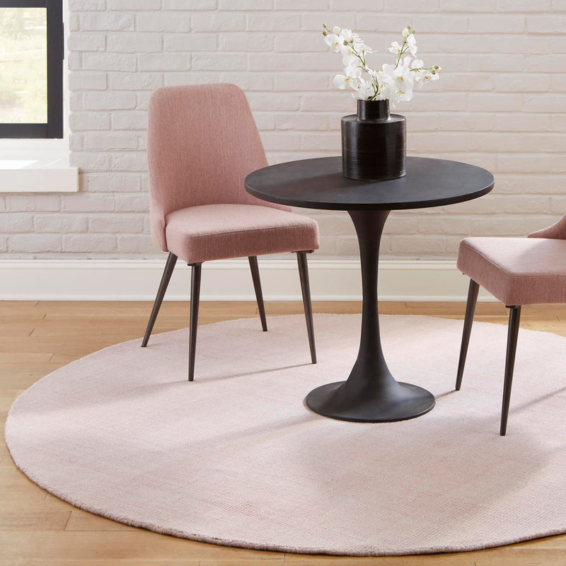 Berkshire Estate Collection Area Rug - Windsor (English Rose) Round English Rose lifestyle 57