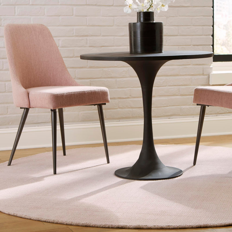 Berkshire Estate Collection Area Rug - Windsor (English Rose) Round English Rose lifestyle 60