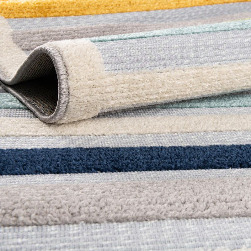 Bahama Breeze Outdoor Collection Area Rug - Exuma Rectangle Gray lifestyle 20