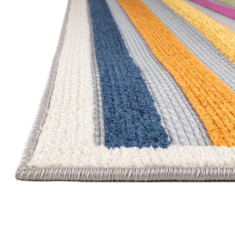 Bahama Breeze Outdoor Collection Area Rug - Exuma Rectangle Gray lifestyle 24