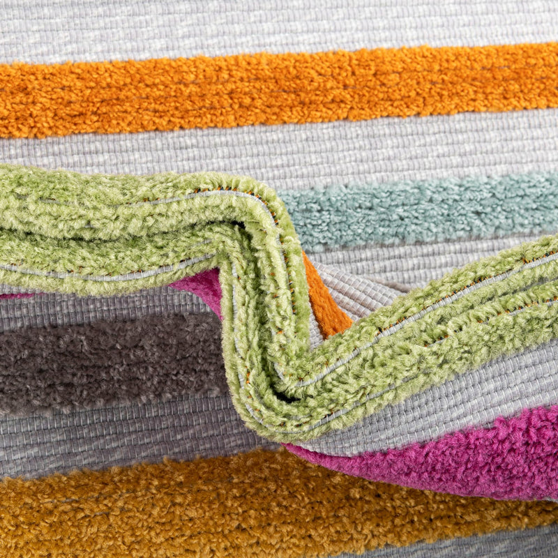 Bahama Breeze Outdoor Collection Area Rug - Exuma Rectangle Gray lifestyle 28