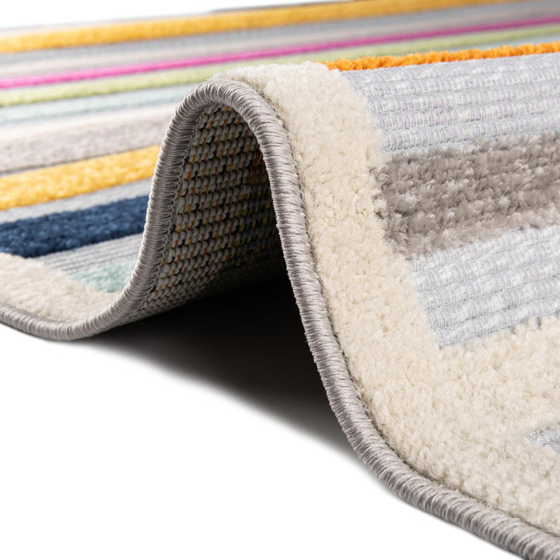 Bahama Breeze Outdoor Collection Area Rug - Exuma Rectangle Gray lifestyle 36
