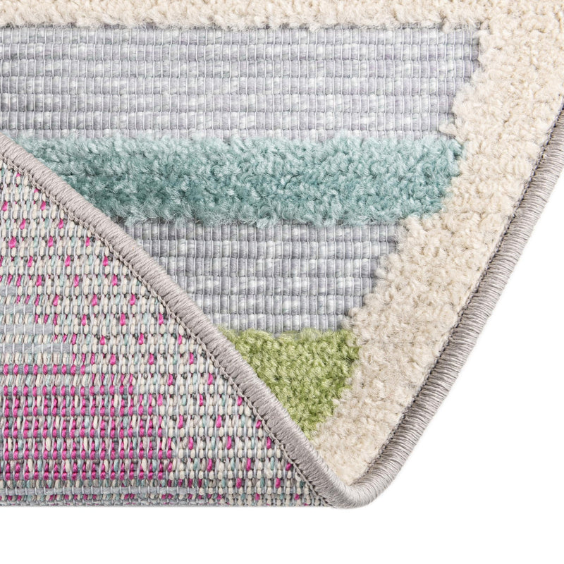 Bahama Breeze Outdoor Collection Area Rug - Exuma Round Gray lifestyle 85