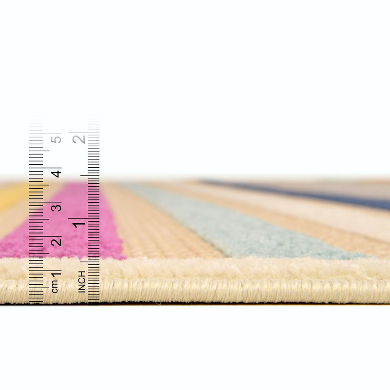 Bahama Breeze Outdoor Collection Area Rug - Exuma Rectangle Beige lifestyle 11