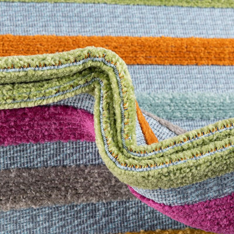 Bahama Breeze Outdoor Collection Area Rug - Exuma Rectangle Blue lifestyle 21