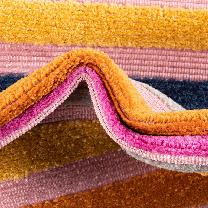 Bahama Breeze Outdoor Collection Area Rug - Exuma Rectangle Pink lifestyle 19