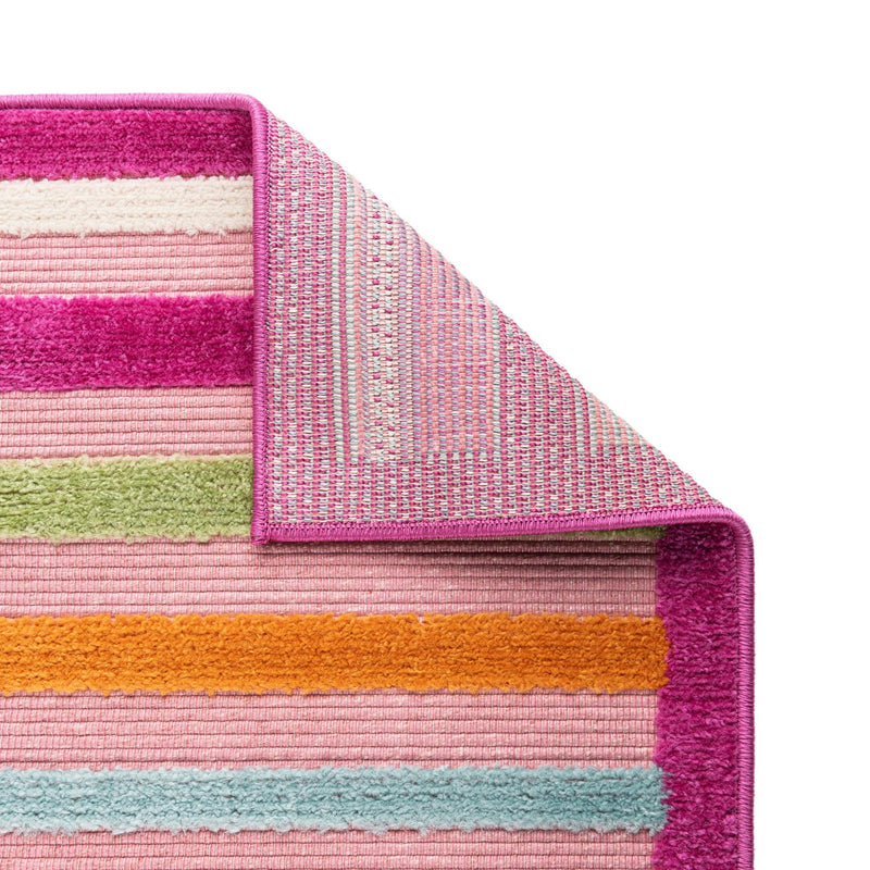 Bahama Breeze Outdoor Collection Area Rug - Exuma Rectangle Pink lifestyle 22