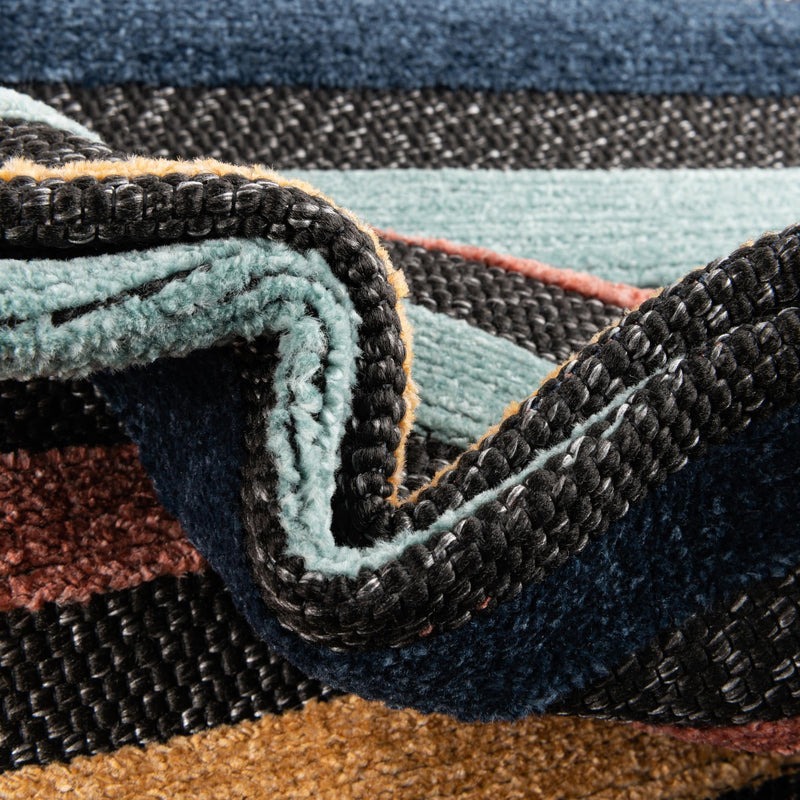 Caribbean Terrace Collection Area Rug - Martinique Rectangle Charcoal lifestyle 7