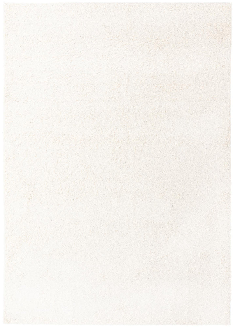 Cozy Haven Shag Collection Area Rug - Sanctuary (Pure Ivory) Rectangle Pure Ivory Main