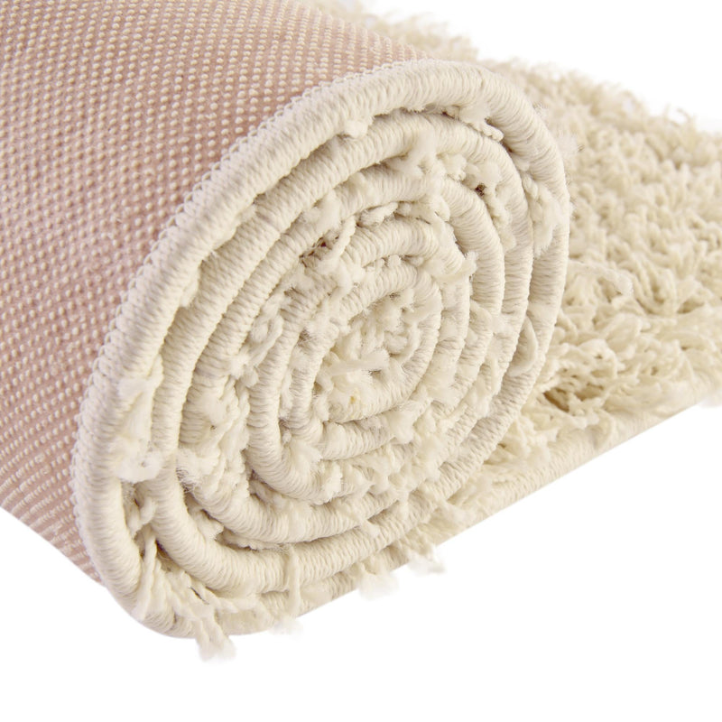 Cozy Haven Shag Collection Area Rug - Sanctuary (Pure Ivory) Rectangle Pure Ivory lifestyle 12