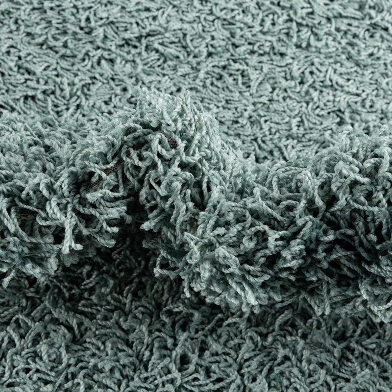 Cozy Haven Shag Collection Area Rug - Sanctuary (Light Slate Blue) Rectangle Light Slate Blue lifestyle 7