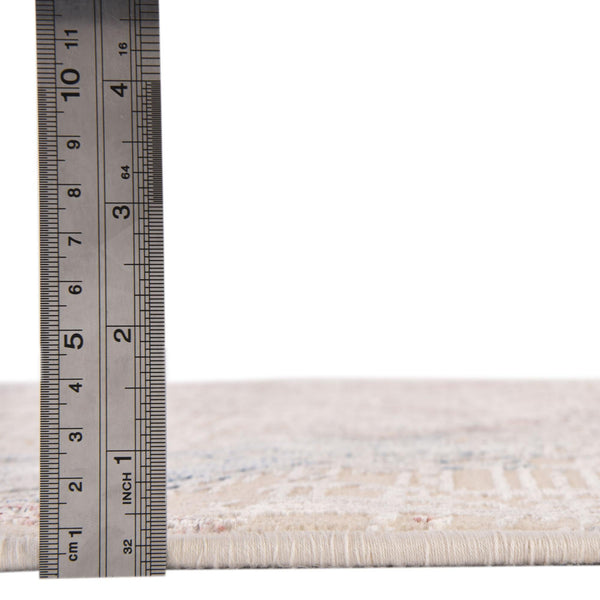 Sahara Elegance Collection Area Rug - Essaouira Rectangle Ivory and Gray lifestyle 4