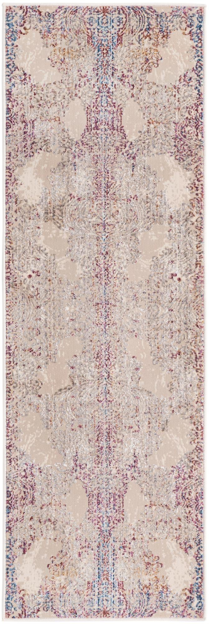 Sahara Elegance Collection Area Rug - Karnak Runner Ivory lifestyle 17