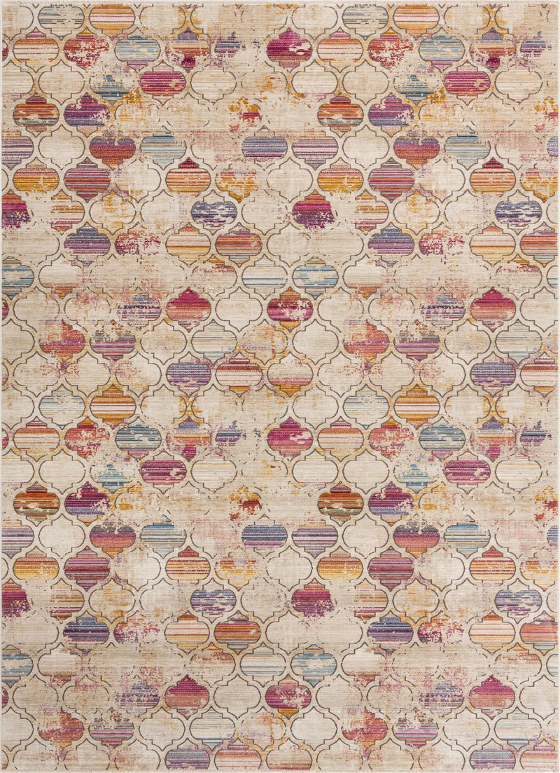 Sahara Elegance Collection Area Rug - Fes Rectangle Multi Main