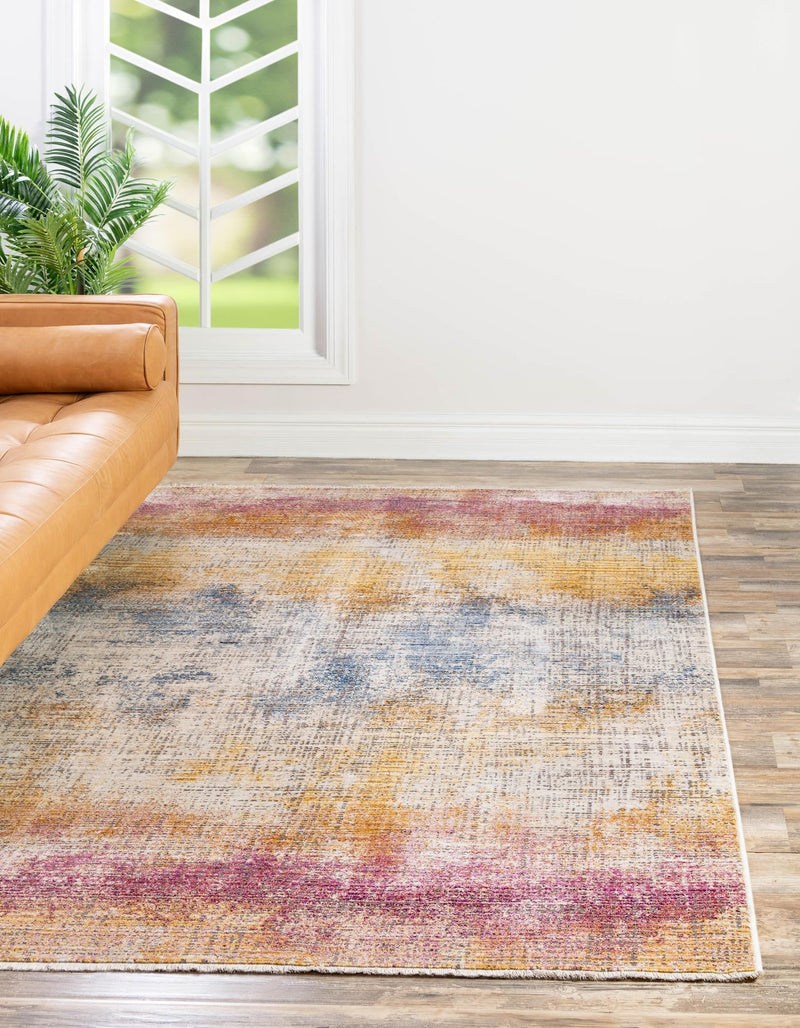 Sahara Elegance Collection Area Rug - Tangier Rectangle Multi lifestyle 2