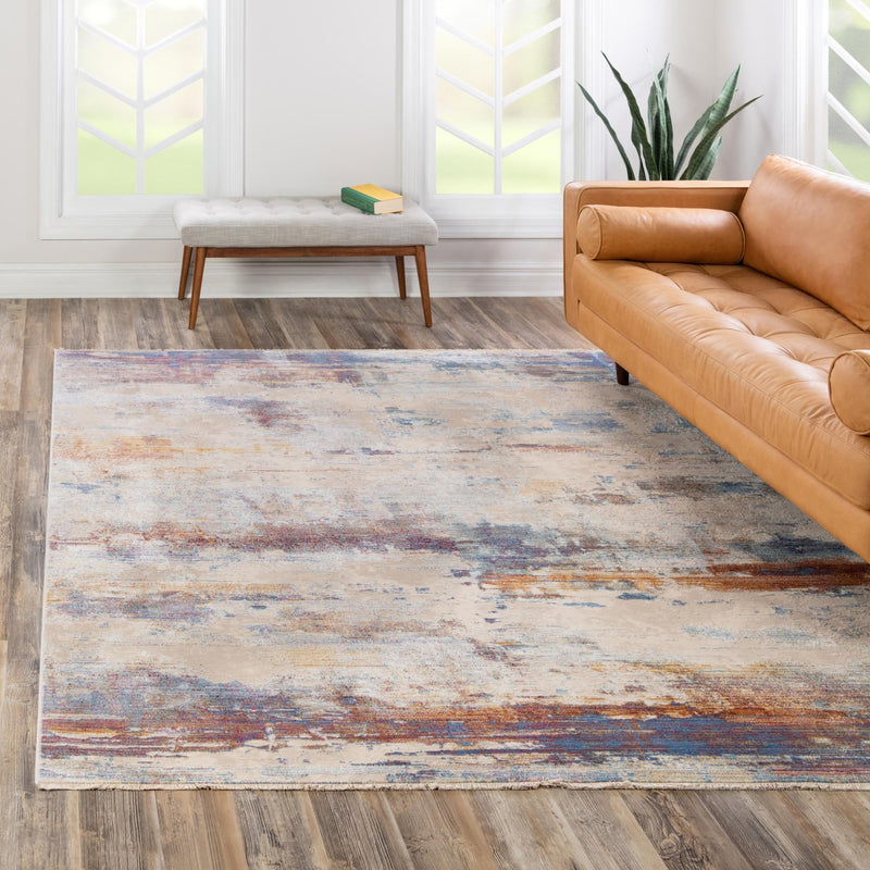 Sahara Elegance Collection Area Rug - Siwa Square Multi lifestyle 55