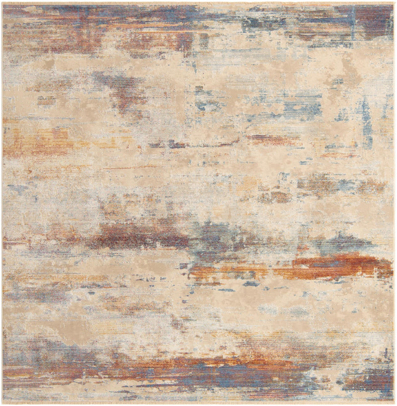 Sahara Elegance Collection Area Rug - Siwa Square Multi lifestyle 16