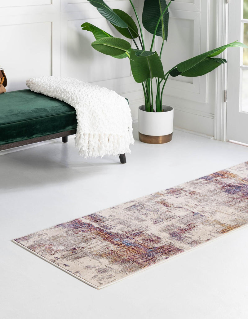Sahara Elegance Collection Area Rug - Siwa Runner Multi lifestyle 24