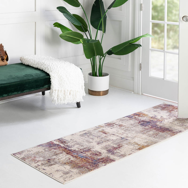 Sahara Elegance Collection Area Rug - Siwa Runner Multi lifestyle 60