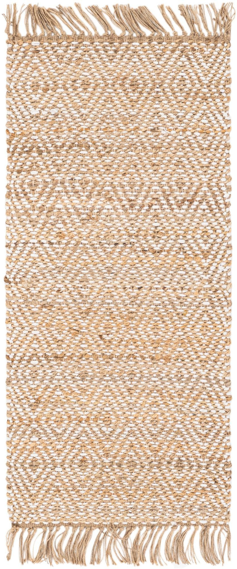 Woven Seaside Jute Collection Area Rug - Marina Runner Natural lifestyle 48