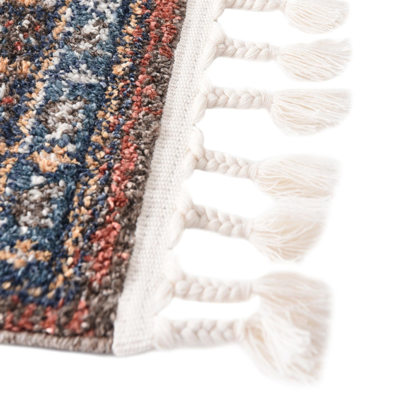 Mediterranea Elegance Collection Area Rug - Amalfi Rectangle Rust Red lifestyle 6
