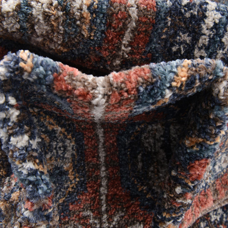 Mediterranea Elegance Collection Area Rug - Amalfi Rectangle Rust Red lifestyle 7