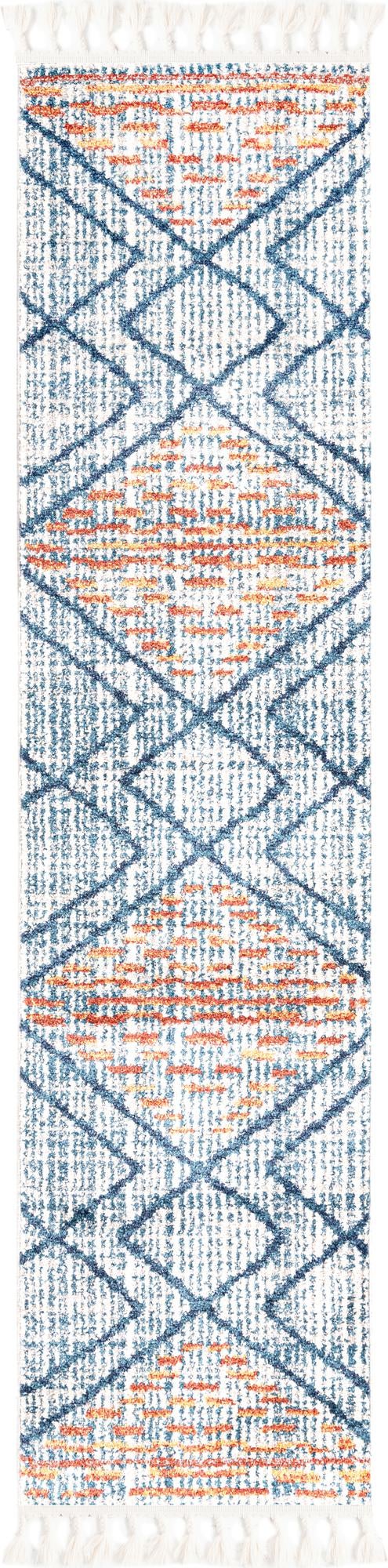 Mediterranea Elegance Collection Area Rug - Taormina Runner Blue lifestyle 27