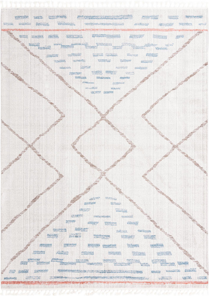 Mediterranea Elegance Collection Area Rug - Taormina Rectangle Ivory Main