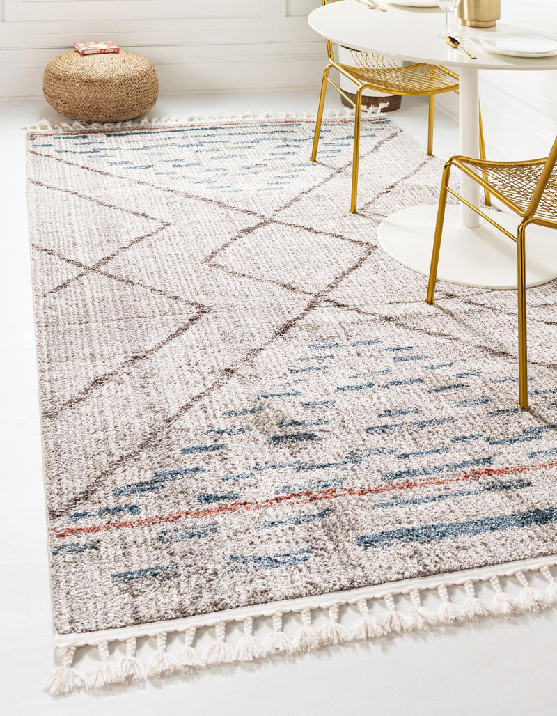 Mediterranea Elegance Collection Area Rug - Taormina Rectangle Ivory lifestyle 3