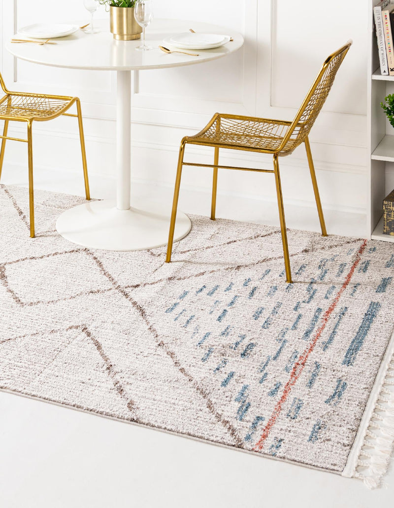 Mediterranea Elegance Collection Area Rug - Taormina Rectangle Ivory lifestyle 5