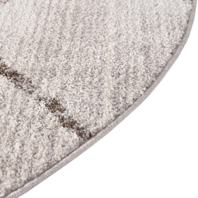 Mediterranea Elegance Collection Area Rug - Taormina Round Ivory lifestyle 52