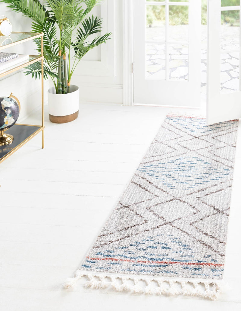 Mediterranea Elegance Collection Area Rug - Taormina Runner Ivory lifestyle 30