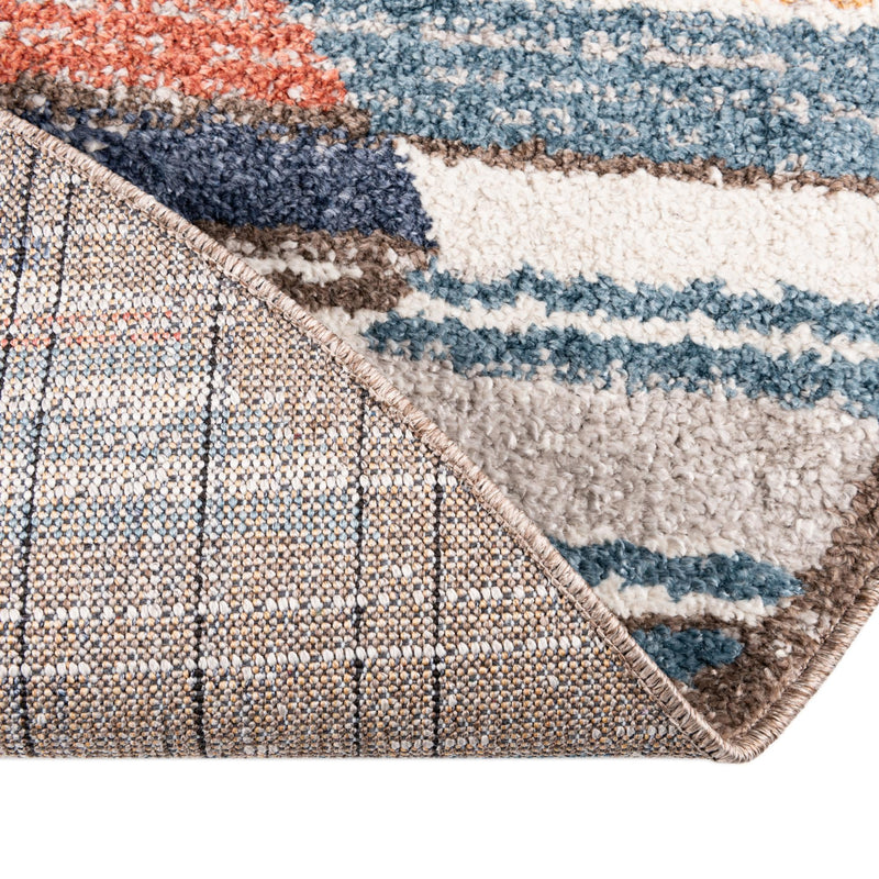Mediterranea Elegance Collection Area Rug - Corfu Round Multi lifestyle 30