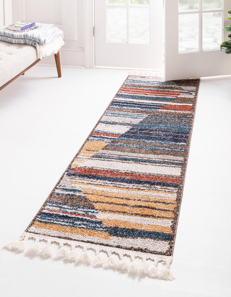 Mediterranea Elegance Collection Area Rug - Corfu Runner Multi lifestyle 14