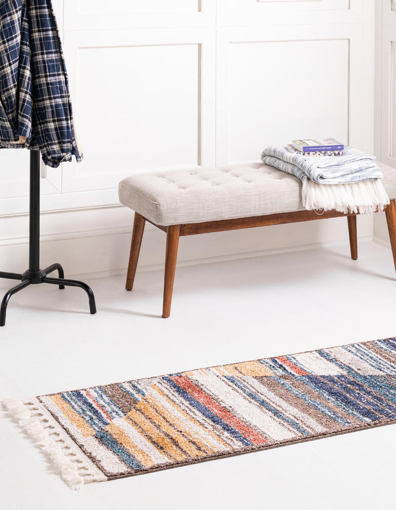Mediterranea Elegance Collection Area Rug - Corfu Runner Multi lifestyle 17
