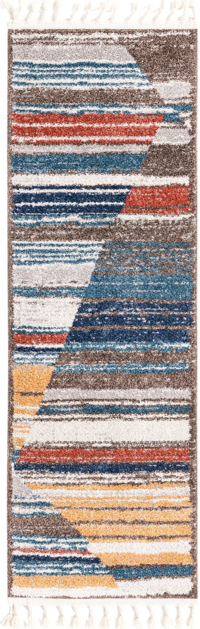 Mediterranea Elegance Collection Area Rug - Corfu Runner Multi lifestyle 11