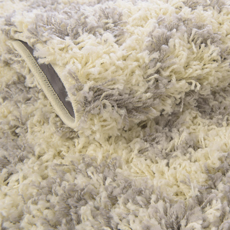 Berber Lattice Shag Collection Area Rug - Atlas (Ivory) Runner Ivory lifestyle 4