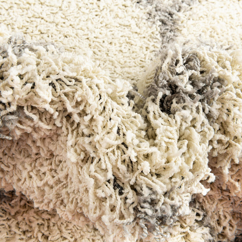 Lattice Loft Shag Collection Area Rug - Chelsea (Ivory) Rectangle Ivory lifestyle 6