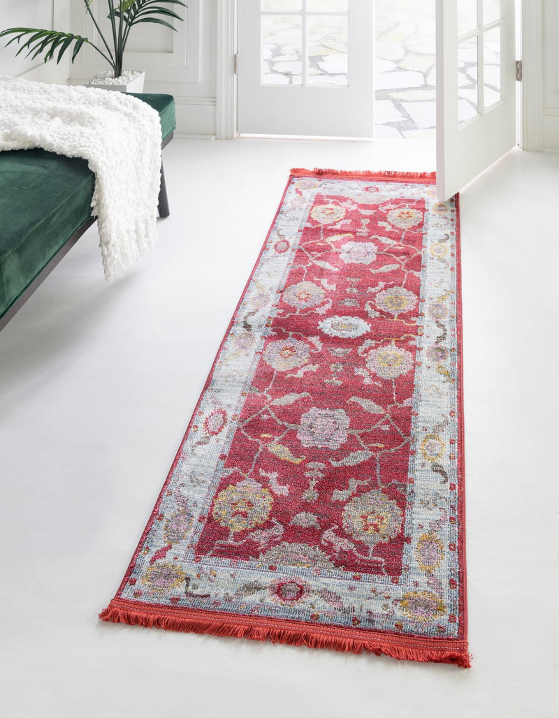 Arcadia Rugs Collection Area Rug - Eden (Red) Runner Red lifestyle 22