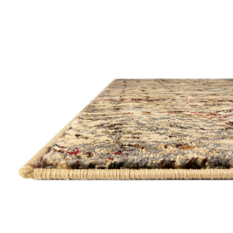 Neptune Elegance Collection Area Rug - Proteus Square Beige Cream lifestyle 72