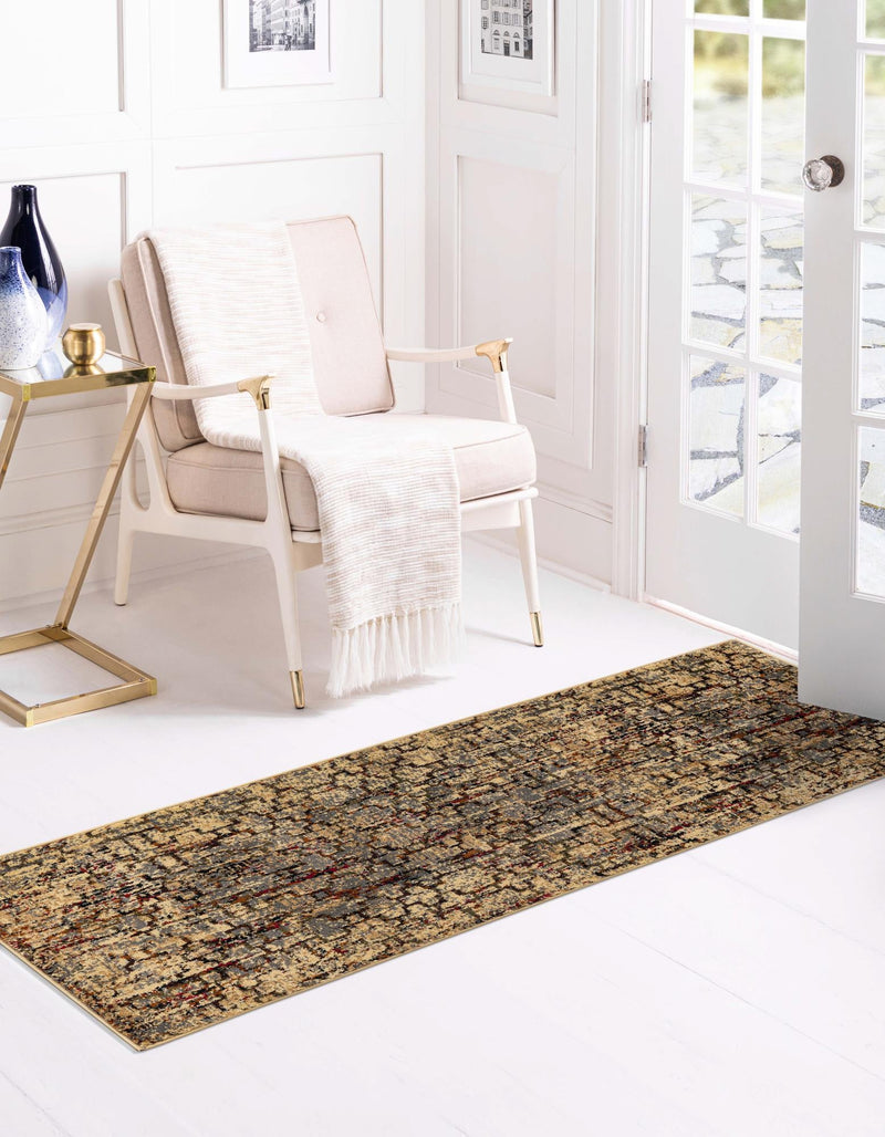 Neptune Elegance Collection Area Rug - Proteus Runner Beige Cream lifestyle 60