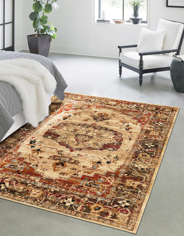 Neptune Elegance Collection Area Rug - Thalassa Rectangle Cream lifestyle 2