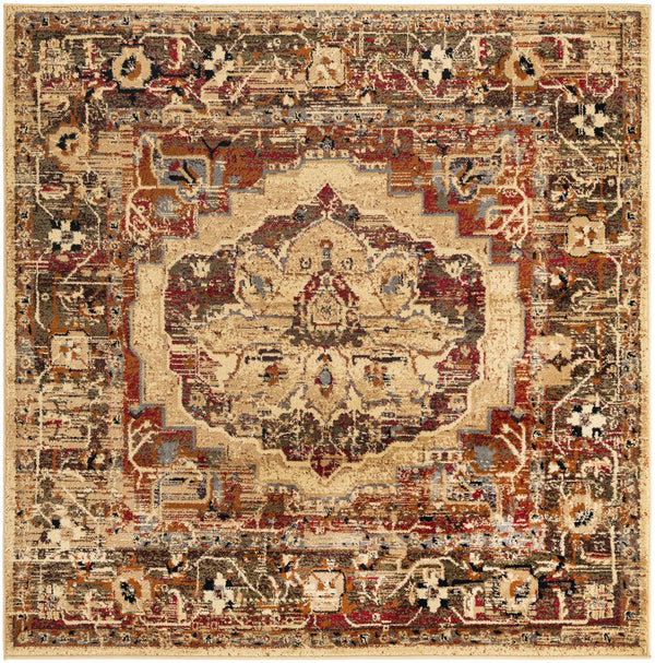 Neptune Elegance Collection Area Rug - Thalassa Square Cream lifestyle 11