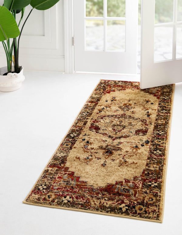Neptune Elegance Collection Area Rug - Thalassa Runner Cream lifestyle 18