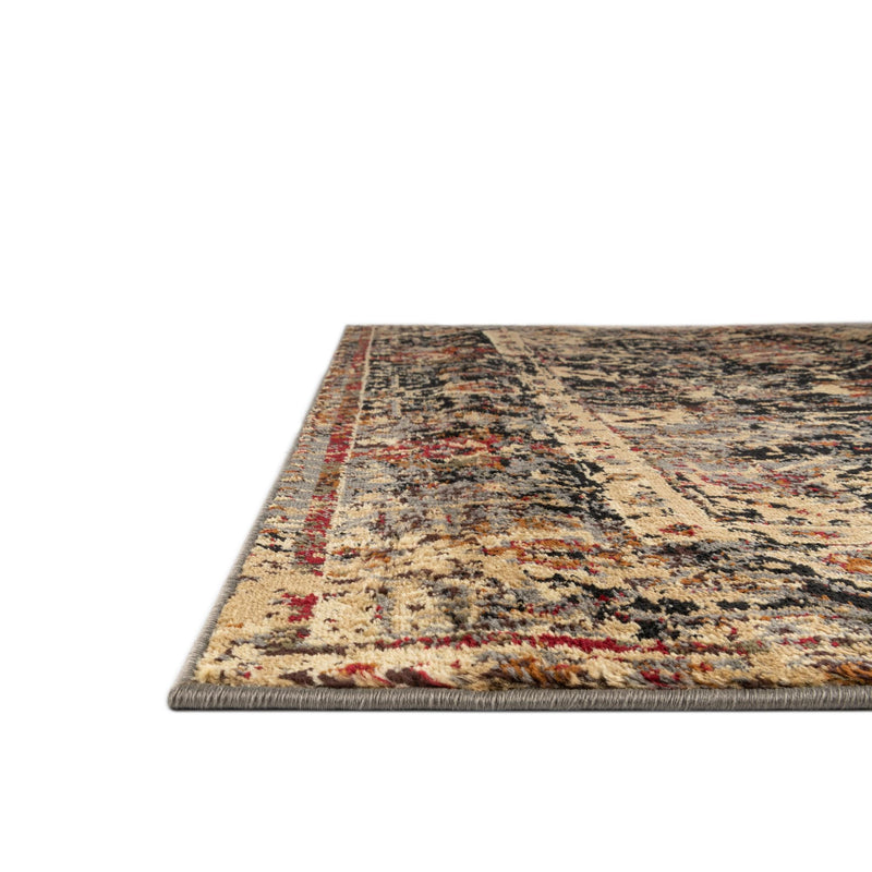 Neptune Elegance Collection Area Rug - Galatea (Black) Rectangle Black lifestyle 6
