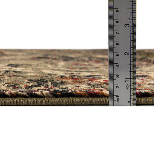 Neptune Elegance Collection Area Rug - Galatea (Green) Rectangle Green lifestyle 4