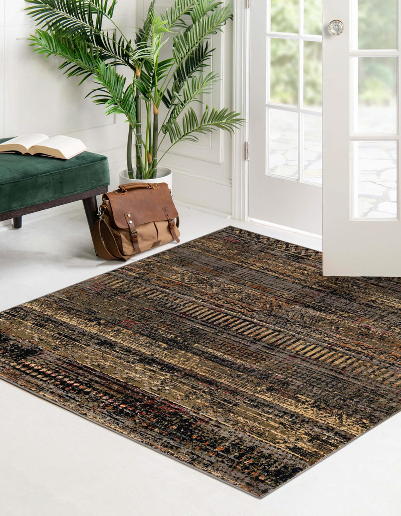 Neptune Elegance Collection Area Rug - Nereid Square Blue lifestyle 66