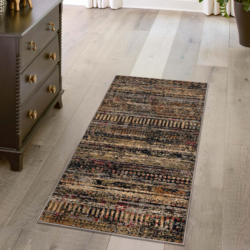 Neptune Elegance Collection Area Rug - Nereid Runner Blue lifestyle 189