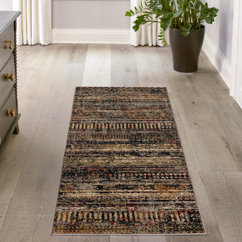 Neptune Elegance Collection Area Rug - Nereid Runner Blue lifestyle 196