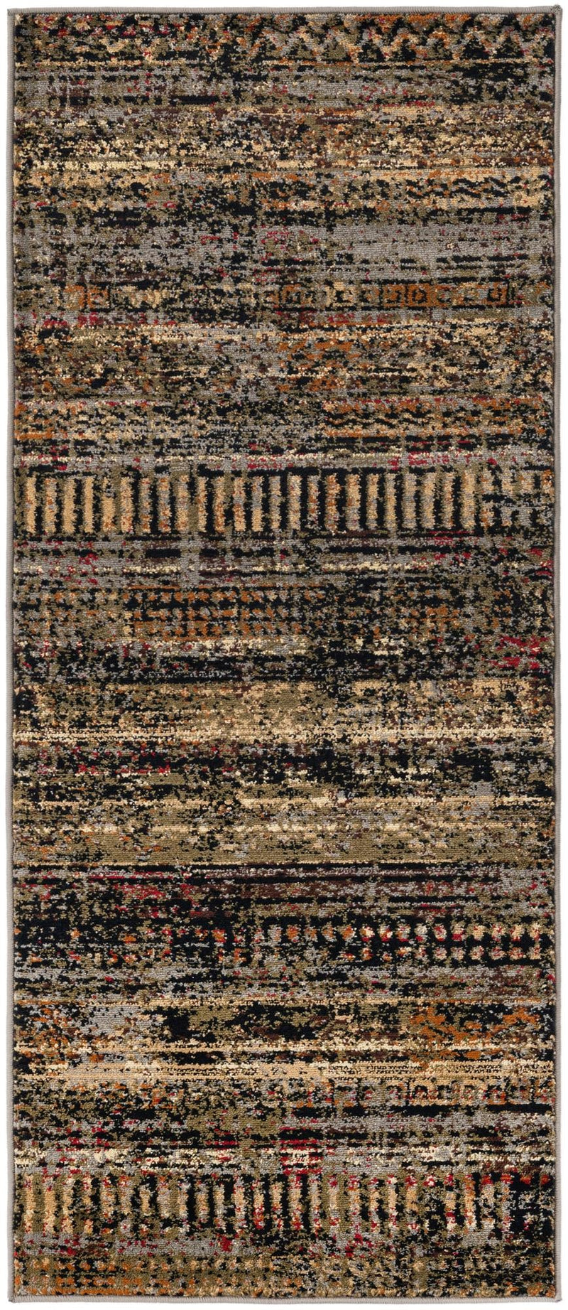 Neptune Elegance Collection Area Rug - Nereid Runner Blue lifestyle 49